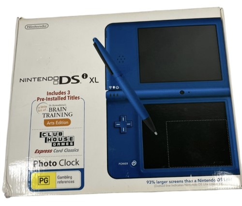 Nintendo Dsi XL Blue | 016700143862 | Cash Converters