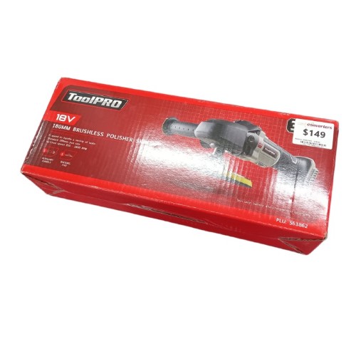 Toolpro Cp18bd.9 Brushless Polisher Skin 18V 180mm 057400011065