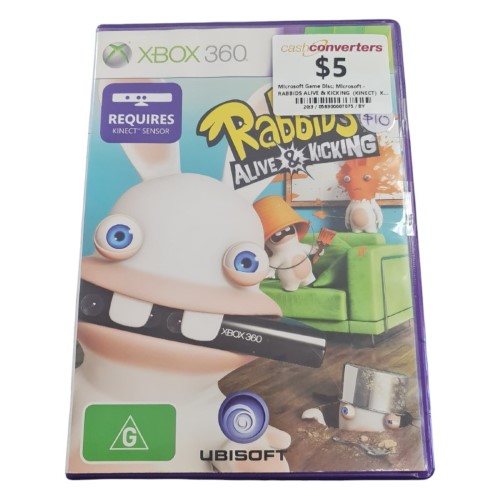 Rabbids Alive & Kicking (Kinect) Xbox 360 | 058300007075 | Cash Converters