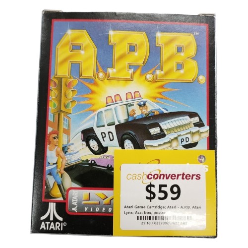 A.P.B. Atari Lynx | 028700217627 | Cash Converters