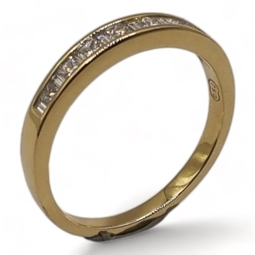 Michael Hill 18ct Yellow Gold Ladies Diamond Ring Size M 0.25ct TDW ...