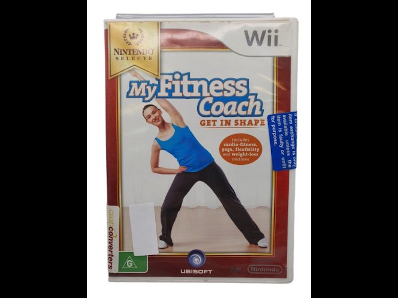 My Fitness Coach Get In Shape Nintendo Wii, 015000201895