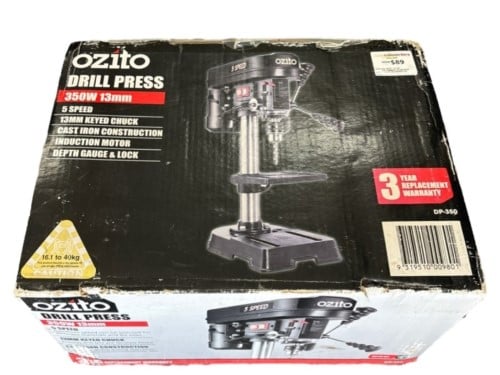 Ozito drill 2024 press review