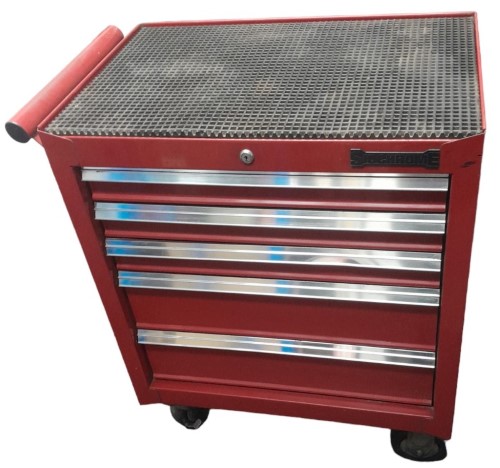Sidchrome 5 Drawer Toolbox Red 038100119664 Cash Converters