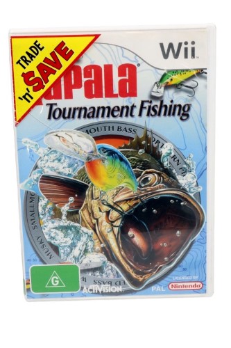 Rapala Tournament Fishing Nintendo Wii, 050100218912