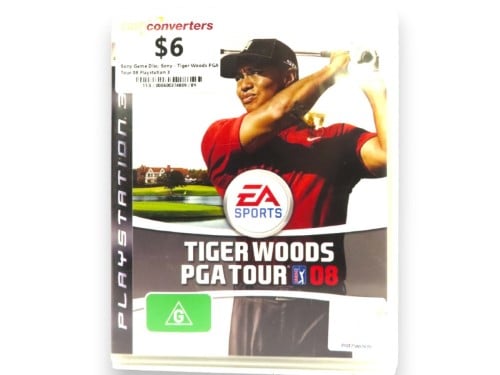 Tiger Woods Pga Tour 08 Playstation 3 (PS3) | 000600374809 | Cash ...