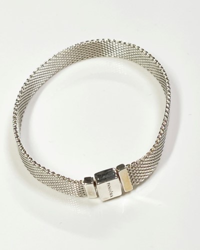 MULA 925 Sterling Silver Bead Bracelet Fit Original Pandora Reflexions Clip  Charms Bracelet DIY Jewelery Heart Round Shape Charm
