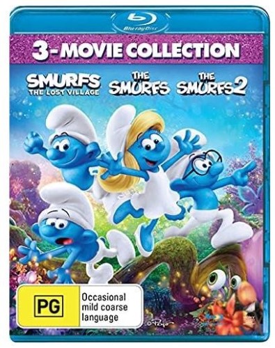 Blu Ray Disc The Smurfs 3 Movie Collection 058300004223 Cash