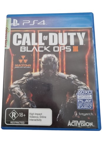 Call Of Duty: Black Ops 3 Playstation 4 (PS4) | 003800578501 | Cash ...