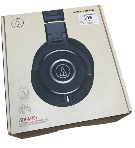 Audio Technica Ath M40x Black 036800339309 Cash Converters