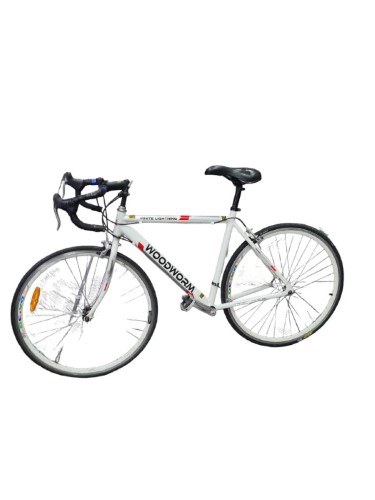 Woodworm white discount lightning road bike