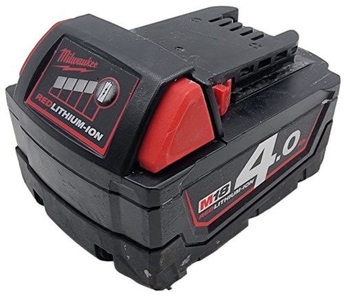 Milwaukee M18 B4 18V 4.0Ah Cordless Battery | 055200155176 | Cash ...