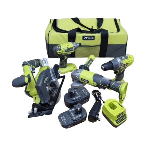 Ryobi 9 piece discount combo