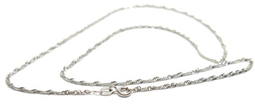 White gold online chains for ladies