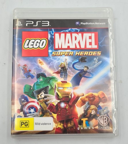 Marvel Super Heroes Playstation 3 PS3 045300129512 Cash