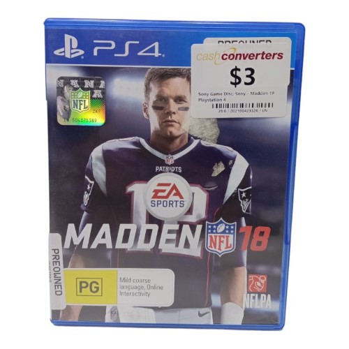 Madden NFL 18 - PlayStation 4