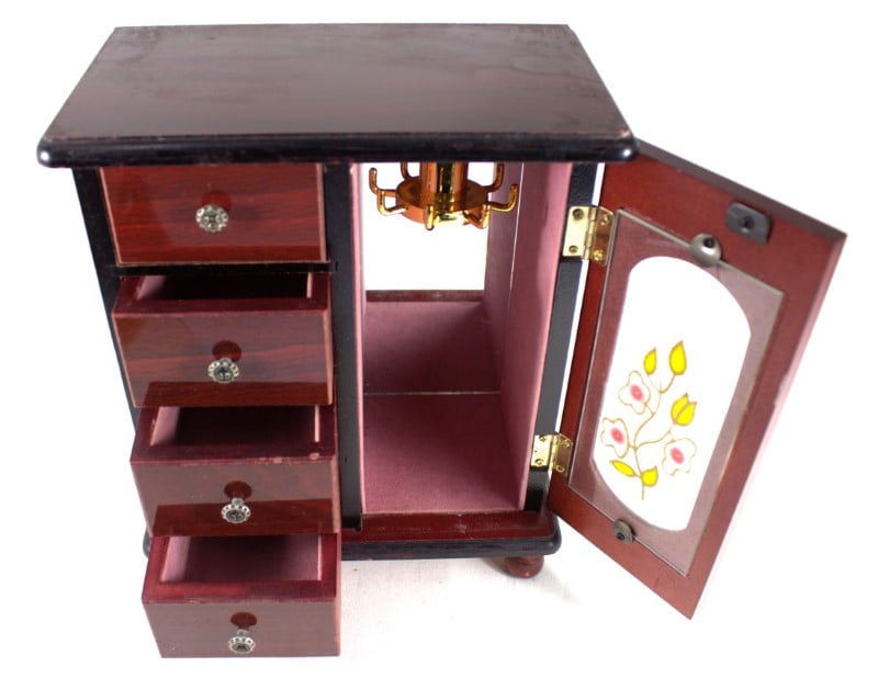 Jewellery Box Unbranded Wardrobe Style Jewellery Box