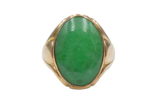 Antique mens deals jade rings