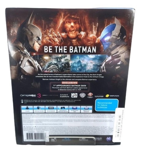 Batman Arkham Knight Special Edition (Steelbook) Playstation 4 (PS4) |  034000336529 | Cash Converters