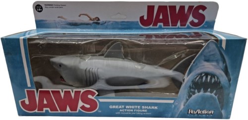 Reaction Figures Great White Shark Action Figure With Movable Jaw ...