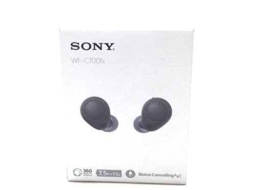 Sony Bluetooth Earphones Wfc700n Black 033000371721 Cash