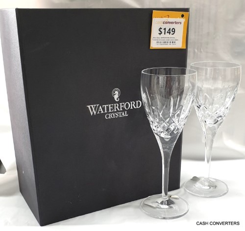 Waterford Crystal Lismore Nouveau Wine Lead Crystal X2 034000294681 Cash Converters