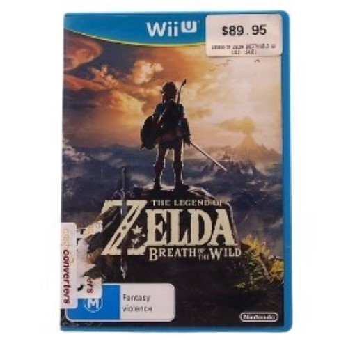 Zelda breath of the wild 2024 nintendo wii