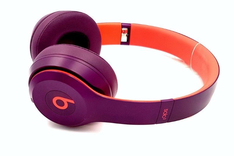 purple wireless headphones beats
