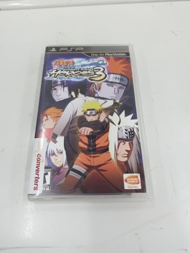 Naruto Shippuden Ultimate Ninja Heroes 3 PSP | 043700389986 | Cash ...