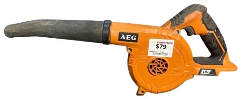 Aeg leaf blower discount 18v