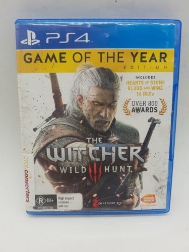 The Witcher Wild Hunt 4 Playstation 4 (ps4) 