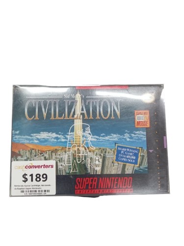 Civilization Super Nintendo (SNES) | 043700436820 | Cash Converters