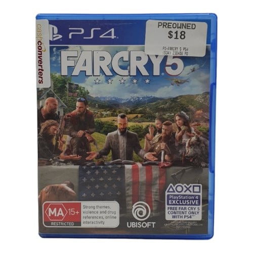 Farcry 5 Playstation 4 (PS4) | 022801030079 | Cash Converters