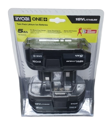 Ryobi 5ah twin pack hot sale