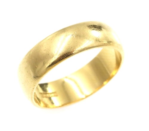 Mens gold deals ring without stones