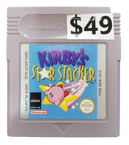 Kirby's Star Stackjer Nintendo Game Boy | 022900269777 | Cash Converters