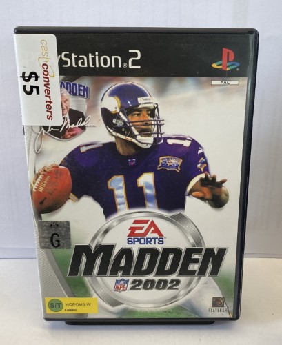 Madden 2002 Playstation 2 | 040000267453 | Cash Converters