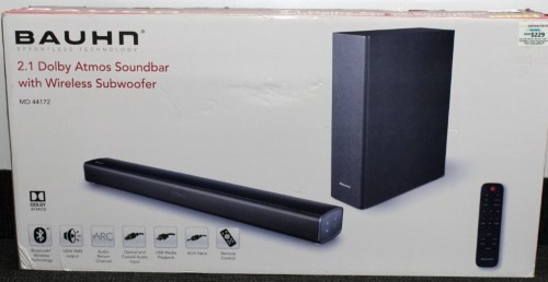 bauhn 2.1 dolby atmos soundbar