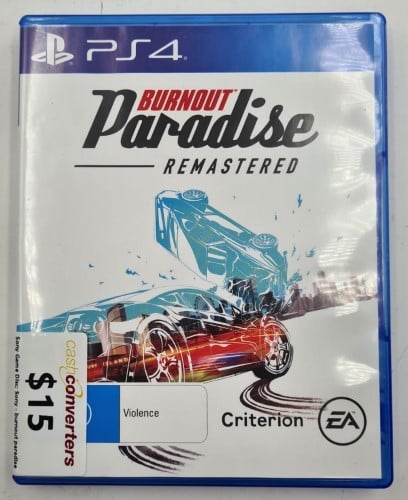 Burnout 2024 paradise ps4