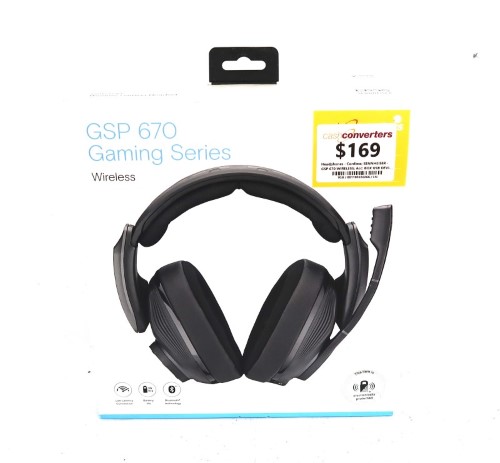 Sennheiser Wireless Gsp 670 Black 001100222266 Cash Converters