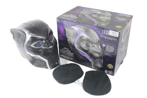 Black panther cheap electronic helmet