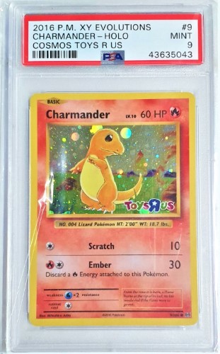 toys r us charmander card