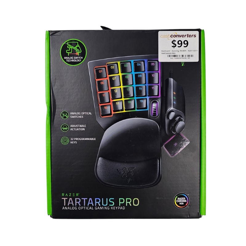 Razer Tartarus Pro offers