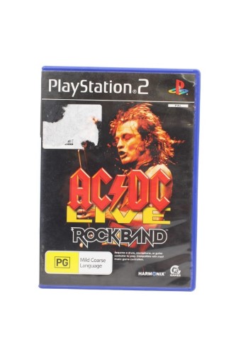 Acdc Live Rockband Playstation 2 (PS2) | 050100211611 | Cash Converters