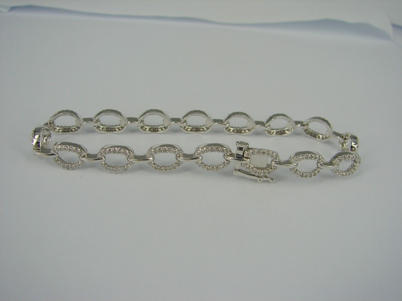 michael hill silver bracelet