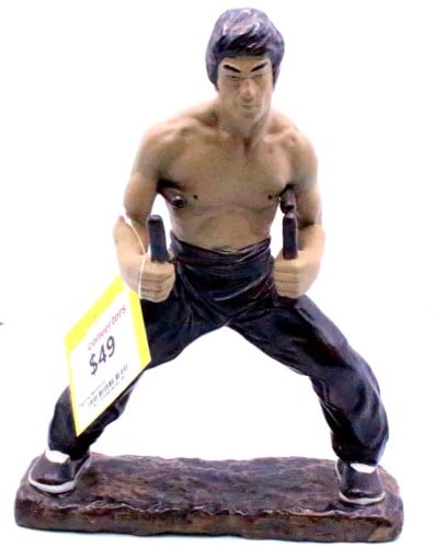 bruce lee figurine