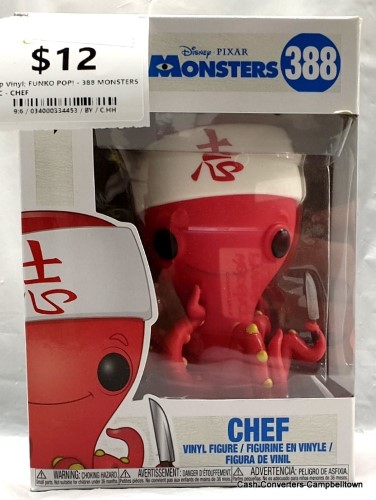 monsters inc chef funko pop