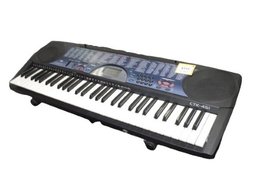 casio keyboard touch sensitive keys