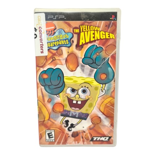 Spongebob Squarepants The Yellow Avenger PSP | 002300724381 | Cash ...