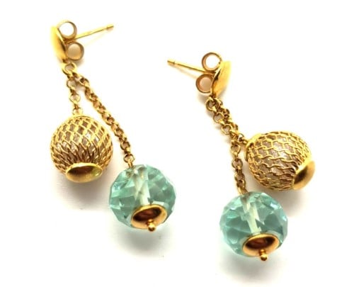 Dangle ball deals earrings